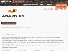 Tablet Screenshot of anaxo.org